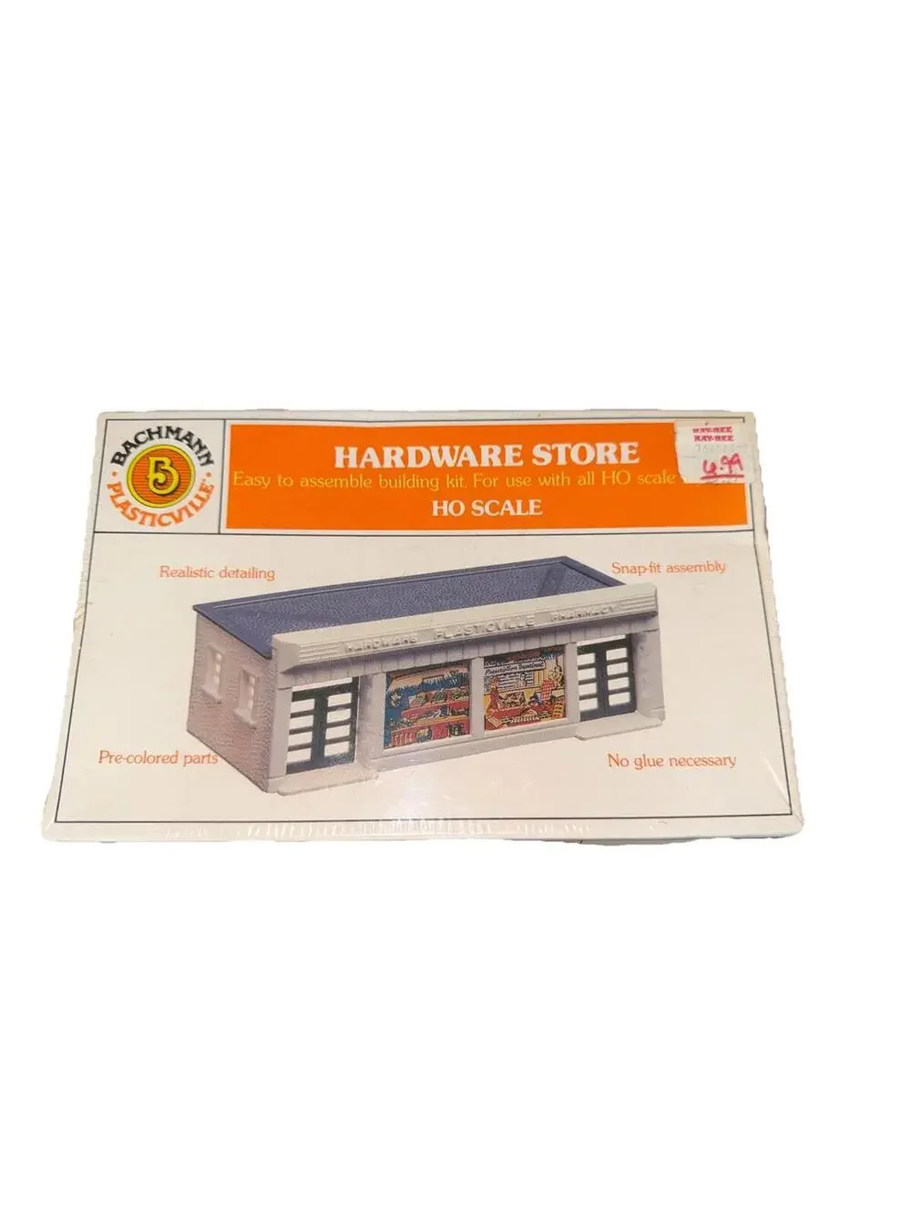 Bachmann Model Kit (HO Scale) Hardware Store SW New And Sealed
